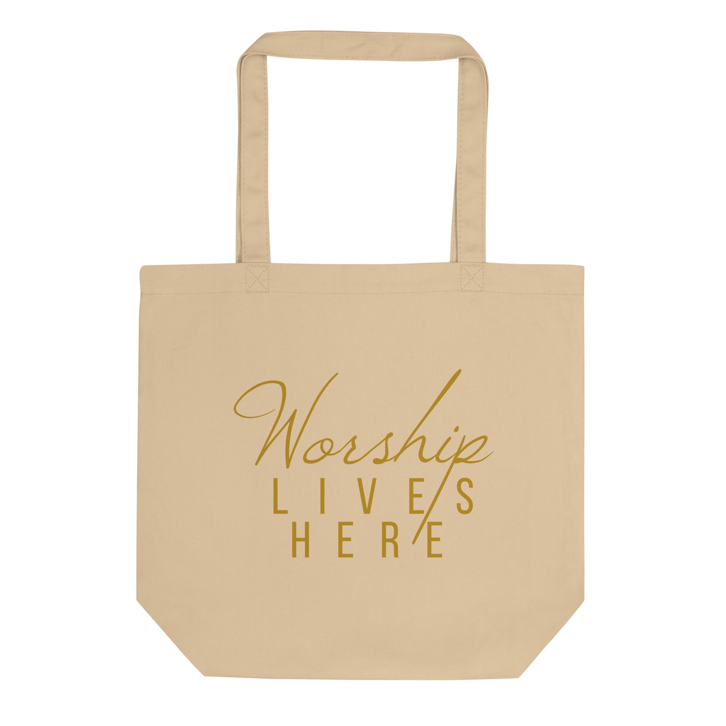 Worship Lives Here™ Eco Tote Bag